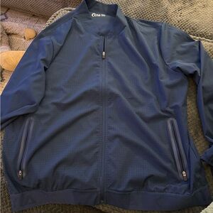 Zyia Active Deep Blue Bomber Jacket